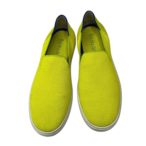 Rothy’s The Original Slip On Sneaker in Electric Lemon 10 - Picture 3 of 9